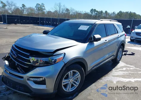 2021 Ford Explorer Xlt из США, поврежденный, VIN 1FMSK7DH7MGB39322